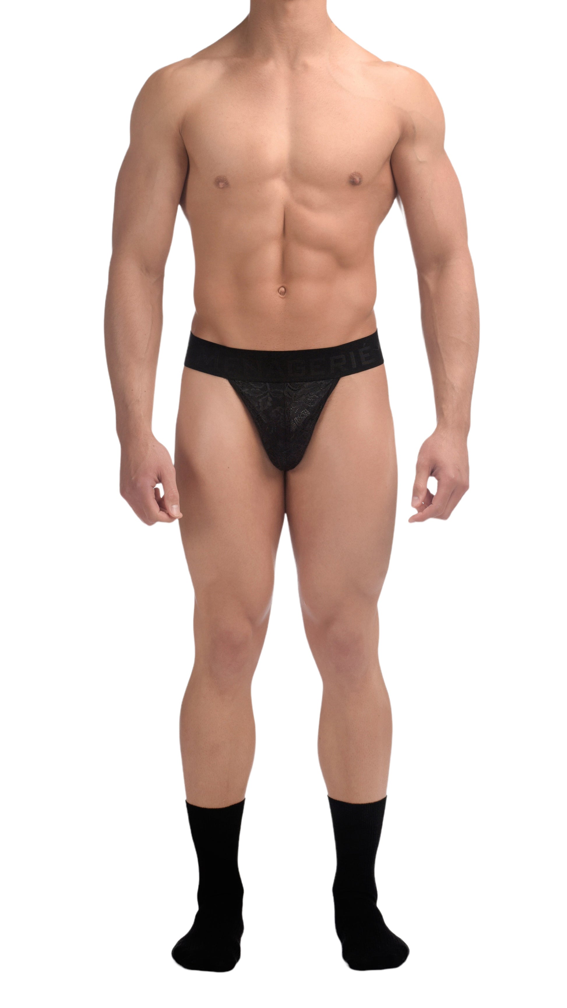 BAND THONG in the "Rose Signature Edition" Lace by MENAGERIE INTIMATES | Mens Lingerie - MENAGERIE Intimates MENS Lingerie