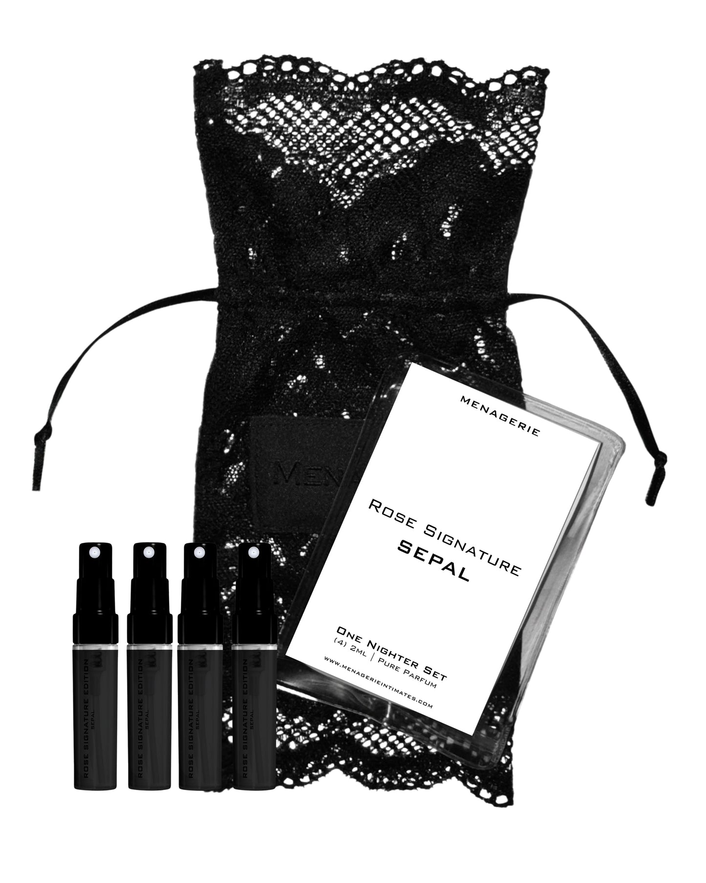 Rose Signature | ONE NIGHTER SET | SEPAL - MENAGERIE Intimates MENS Lingerie