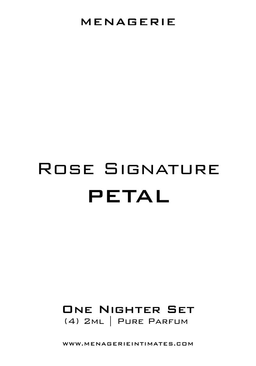 Rose Signature | ONE NIGHTER SET | PETAL - MENAGERIE Intimates MENS Lingerie